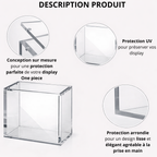 Boîtier acrylique — Display One Piece FR/EN