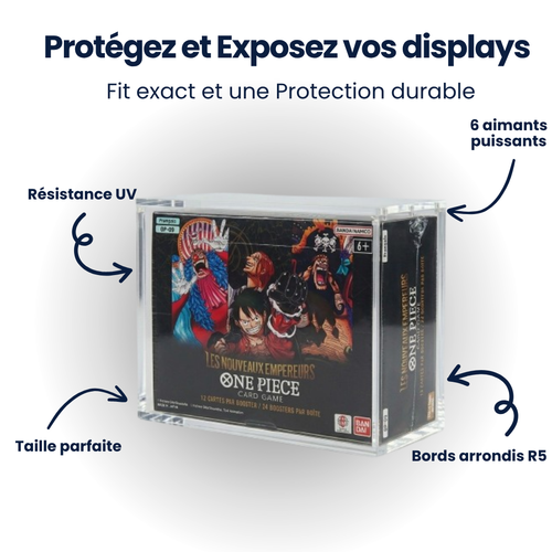Protection acrylique — Display One Piece FR/EN OP04 à OP17