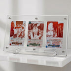 Présentoir Acrylique Premium - 3 Cartes